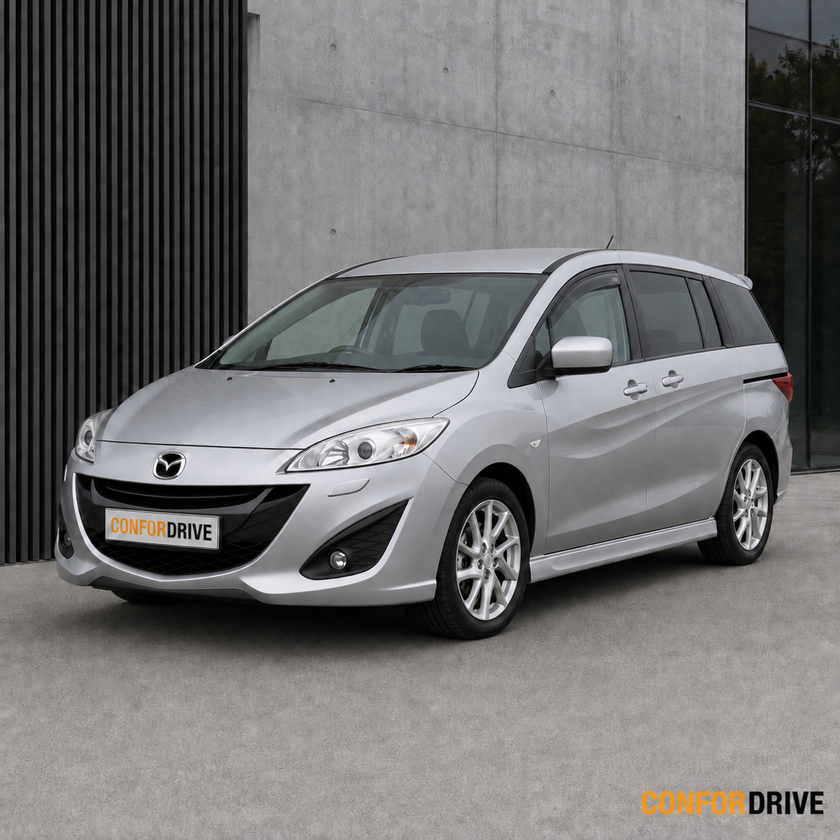 Deflectores de viento MAZDA 5 MPV (2010 >) para versión de 5 puertas