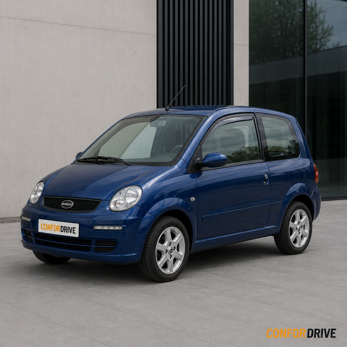 Deflectores de viento MICROCAR MC2 para versión de 3 puertas
