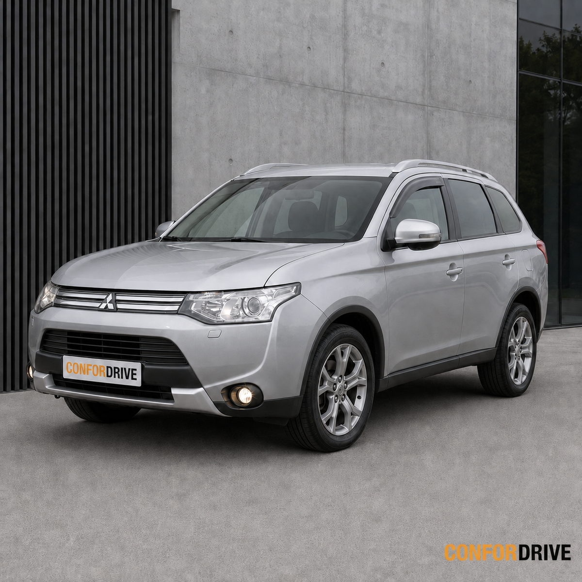 Deflectores de viento MITSUBISHI OUTLANDER (2012 >) para versión de 5 puertas