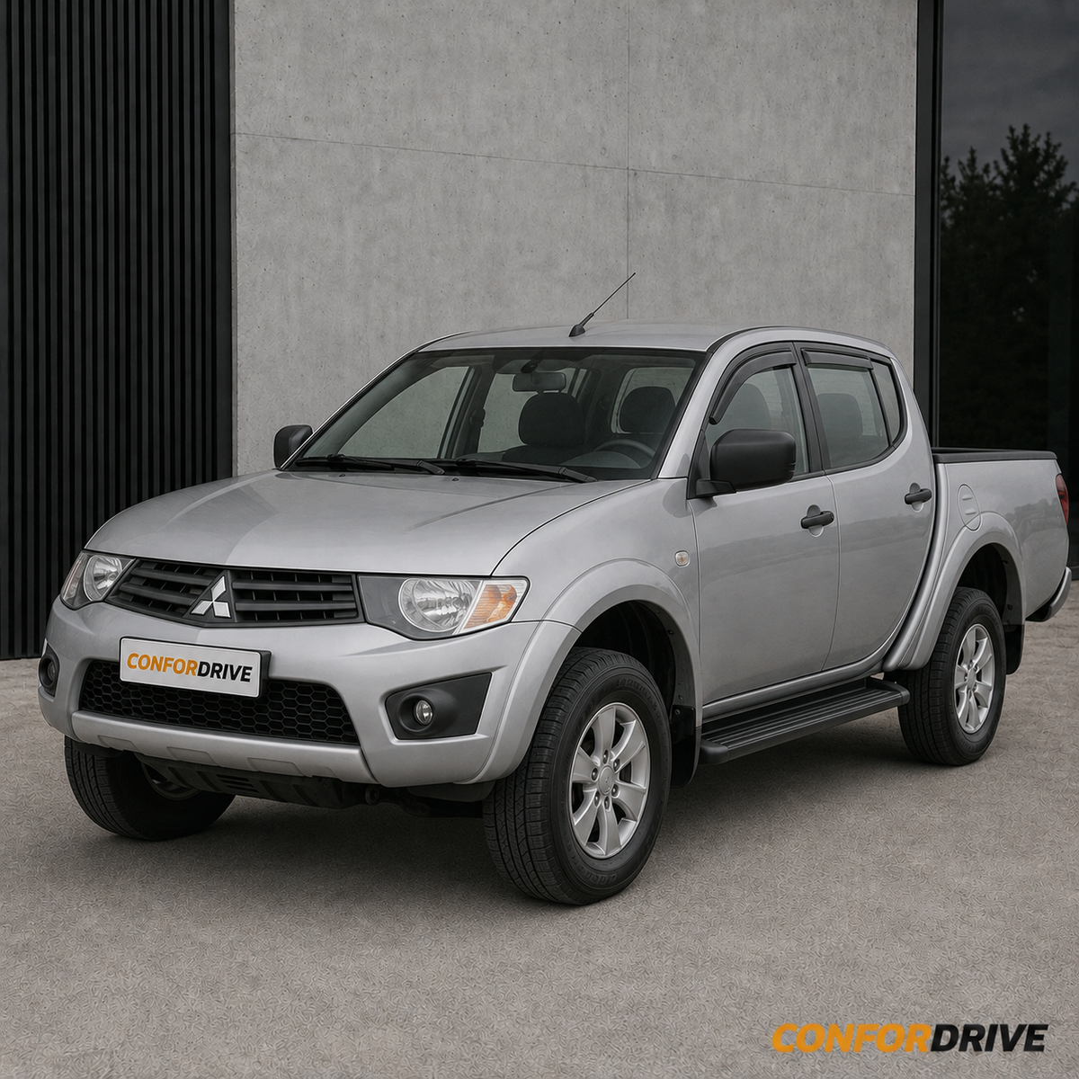 Deflectores de viento MITSUBISHI TRITON Double Cab (2006-2015) para versión de 4 puertas