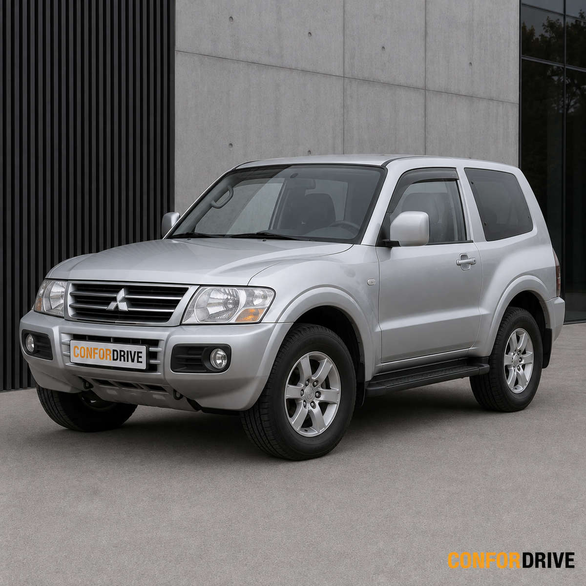 Deflectores de viento MITSUBISHI MONTERO (2000-2006) para versión de 3 puertas