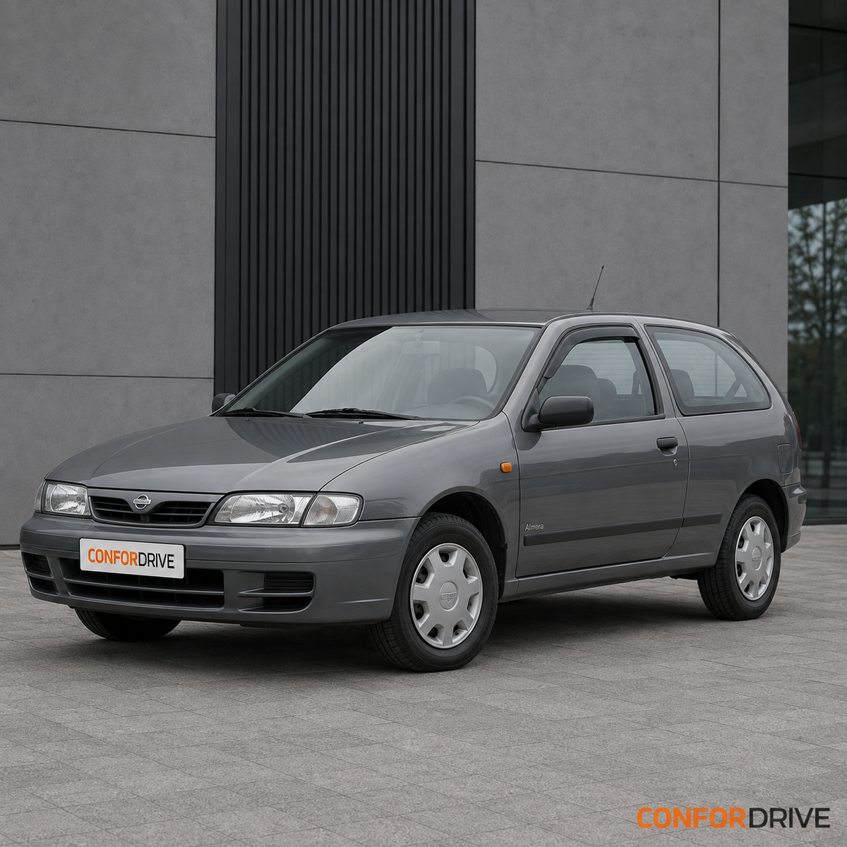 Deflectores de viento NISSAN ALMERA (1995-2000) para versión de 3 puertas