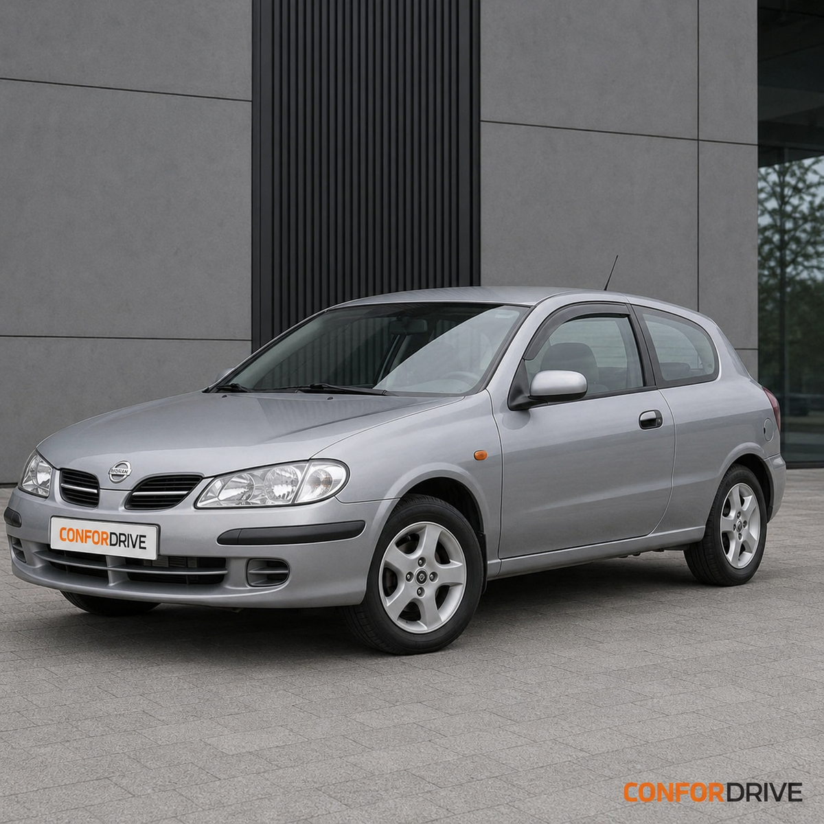 Deflectores de viento NISSAN ALMERA (2000-2006) para versión de 3 puertas