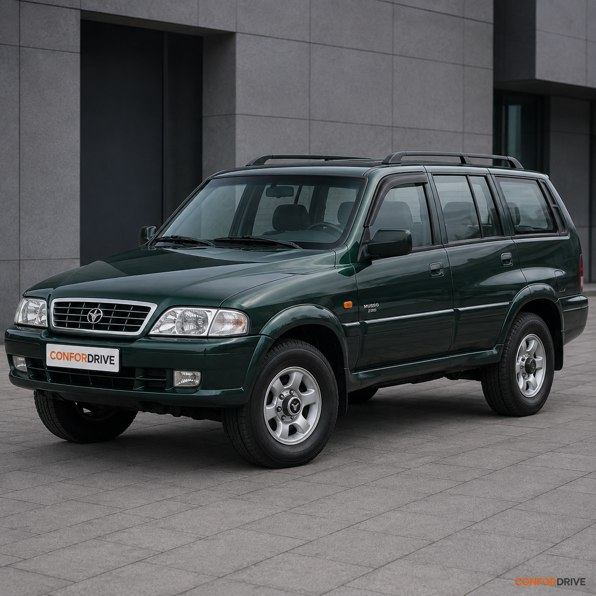 Deflectores de viento SSANGYONG MUSSO (1993-2005) para versión de 5 puertas