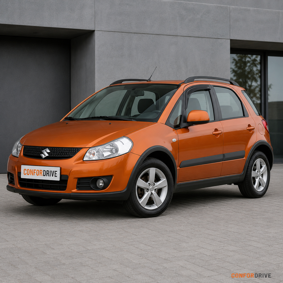 Deflectores de viento SUZUKI SX4 / CLASSIC (2006-2014) para versión de 5 puertas