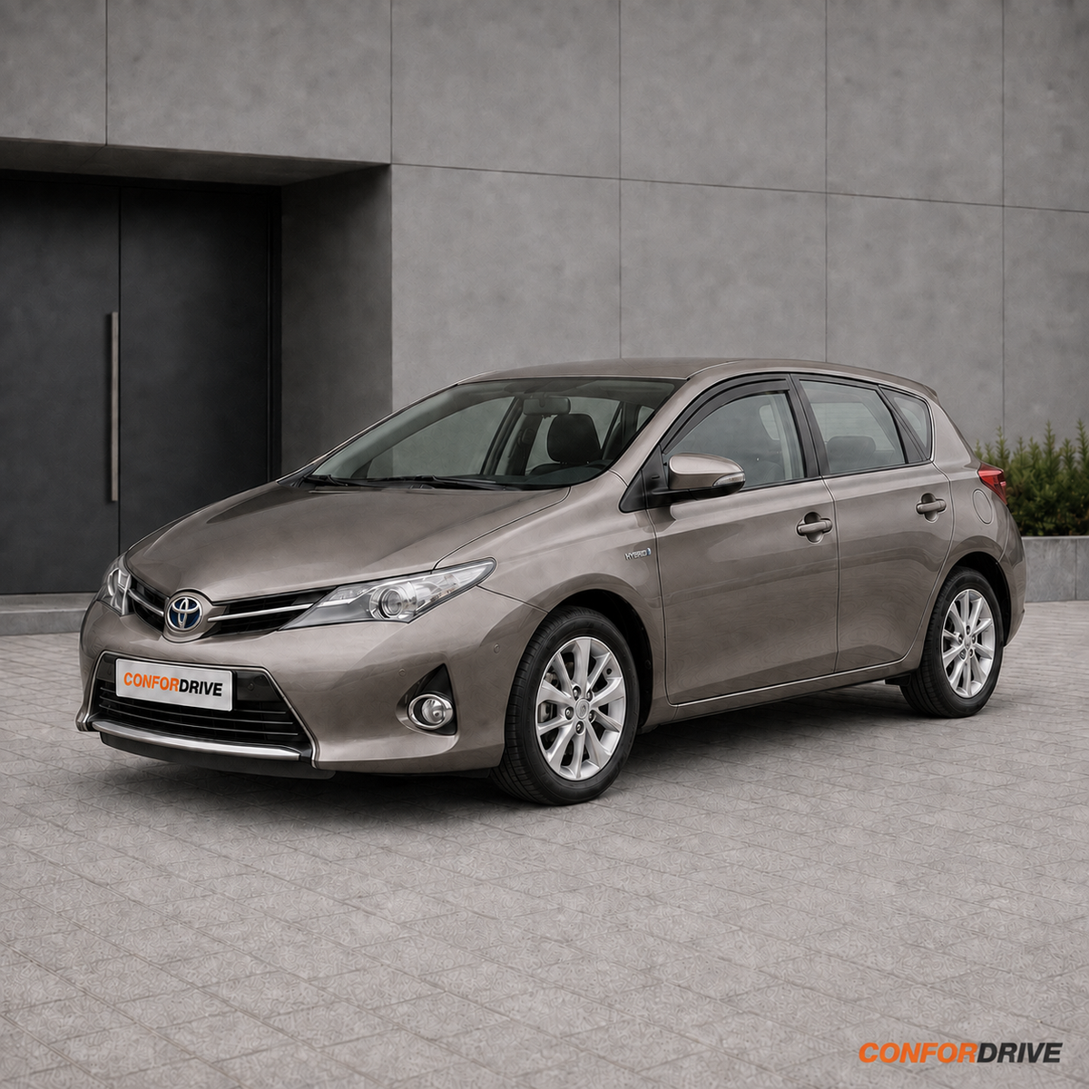 Deflectores de viento TOYOTA AURIS HYBRID Hatch (2013-2018) para versión de 5 puertas