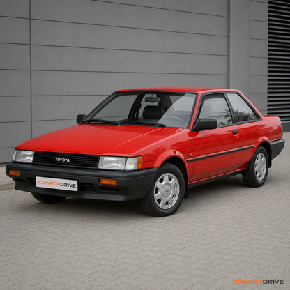 Chuventos CONFORDRIVE para TOYOTA COROLLA (1985-1987) para versão de 2 portas, portas da frente