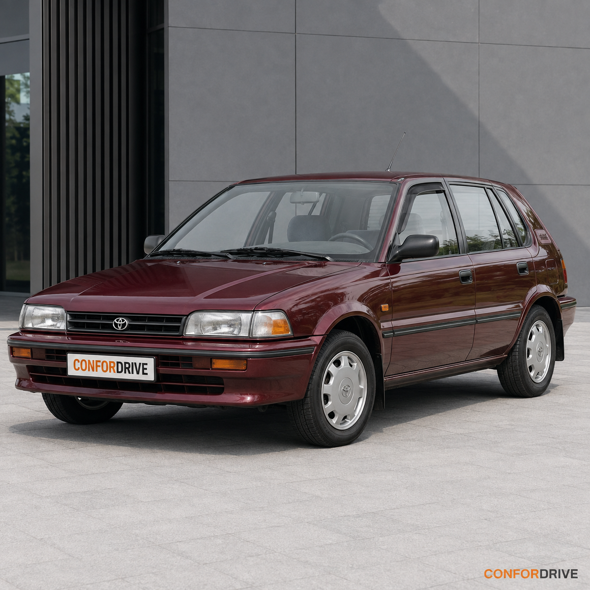 Deflectores de viento TOYOTA COROLLA (1987-1992) para versiones de 5 y 4 puertas