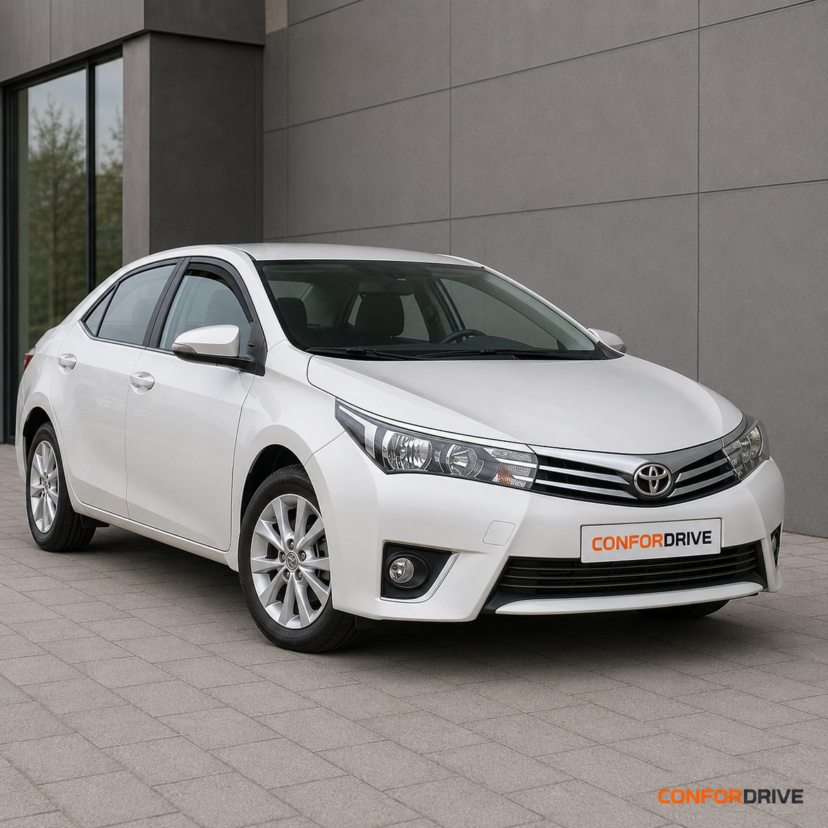 Deflectores de viento TOYOTA COROLLA (2014-2018) para versión de 4 puertas