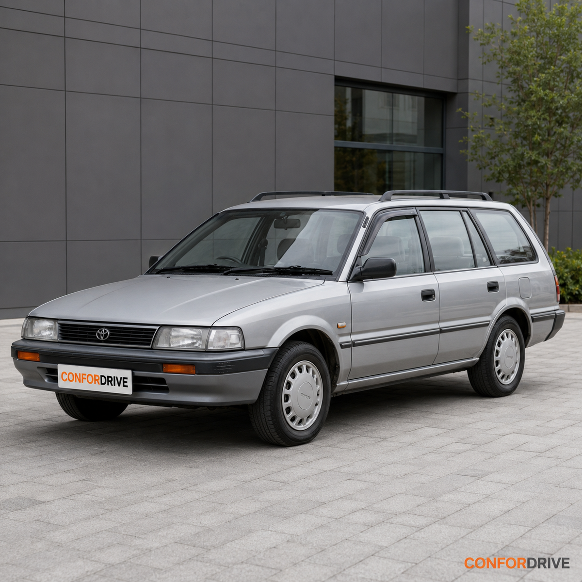 Deflectores de viento TOYOTA COROLLA LIFTB EE 90 / Van AE92 L (1987-1992) para versión de 5 puertas
