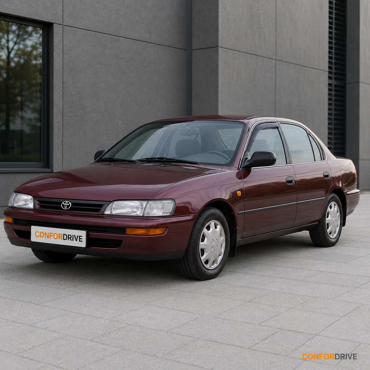 Deflectores de viento TOYOTA COROLLA Sedan (1992-1996) para versión de 4 puertas