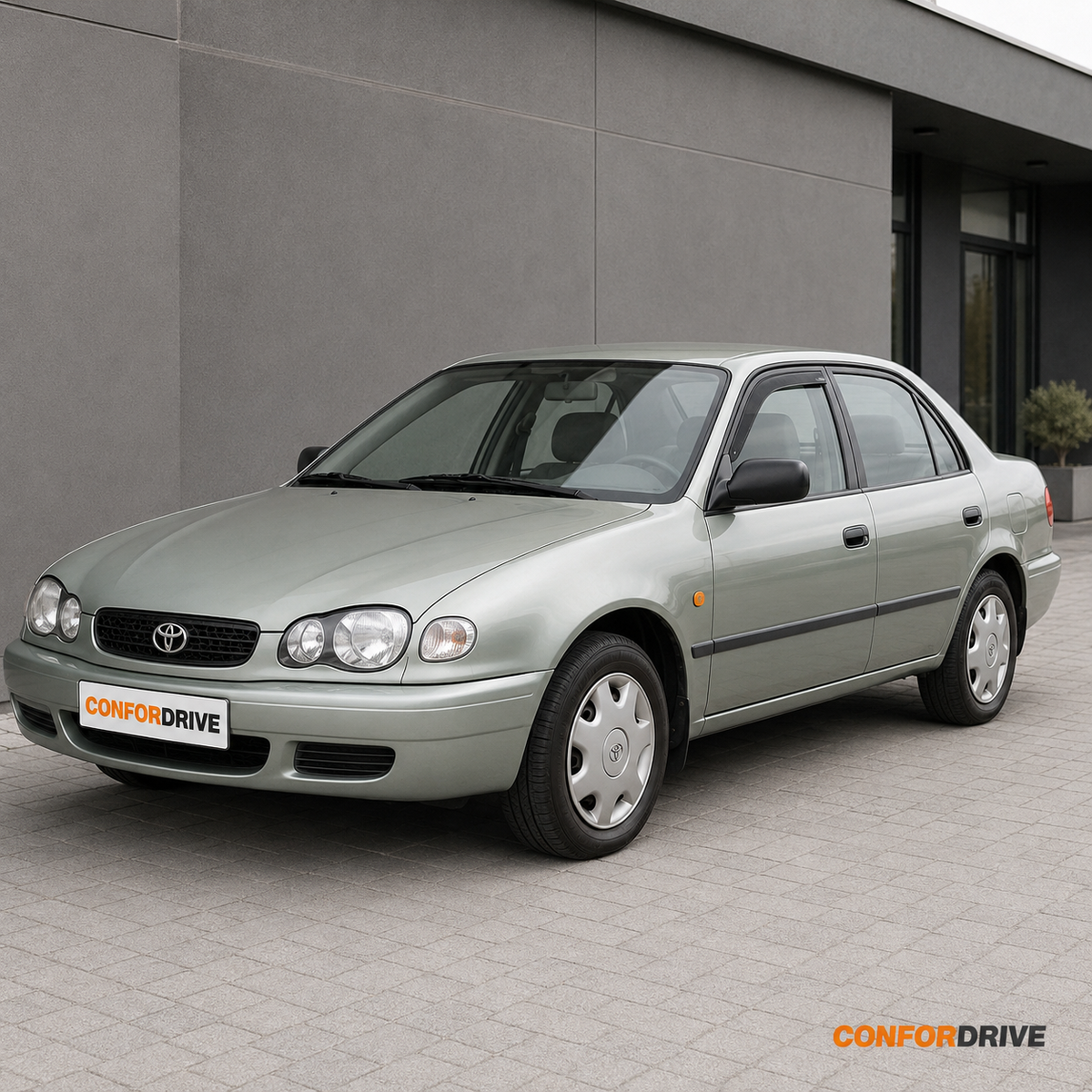 Deflectores de viento TOYOTA COROLLA Sedan (1997-2001) para versión de 4 puertas