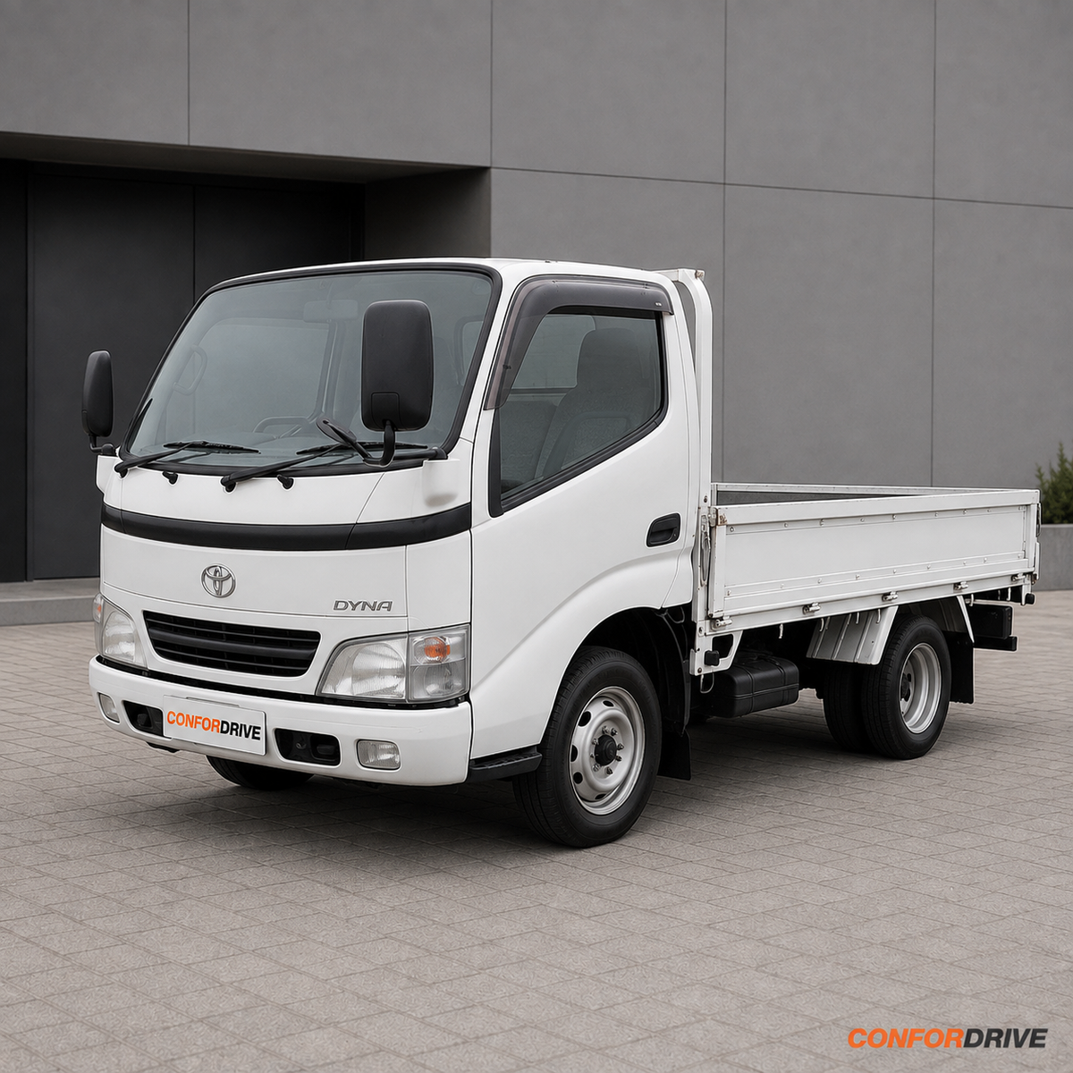 Deflectores de viento TOYOTA DYNA 150/250/350/400 KDY 23 (2002 >) para versión de 2 puertas