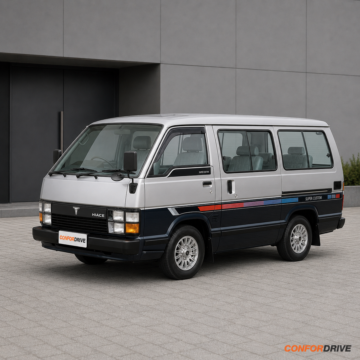 Deflectores de viento TOYOTA HIACE LH 50/LH51 (1982-1990) para versión de 4 puertas