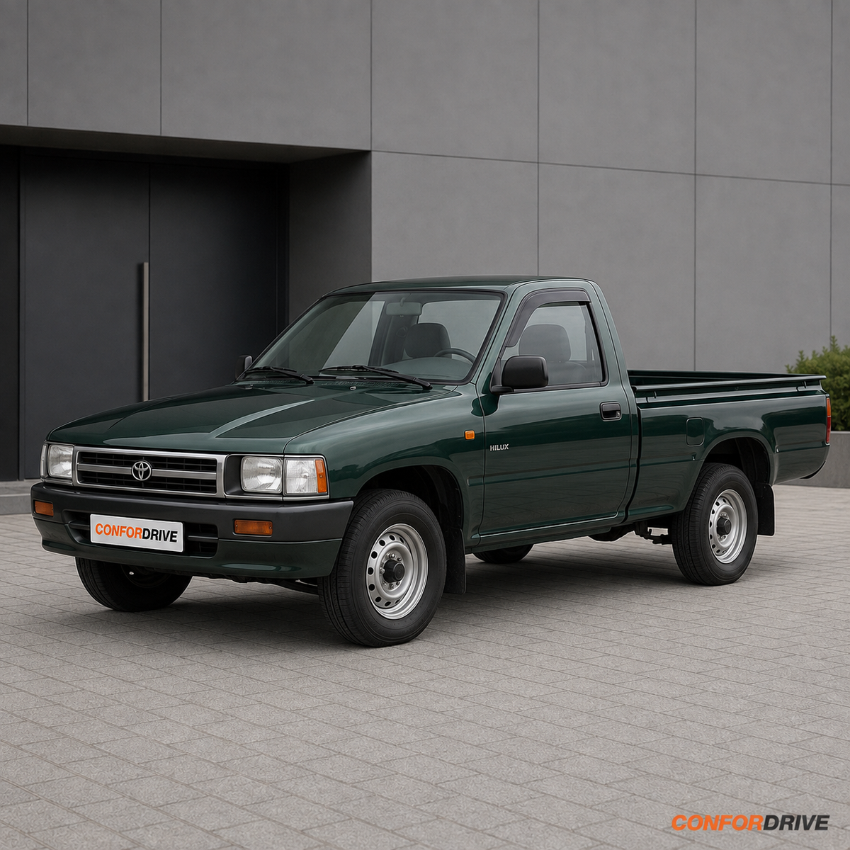 Deflectores de viento TOYOTA HILUX V 2/4WD (1989-1997) para versión de 2 puertas