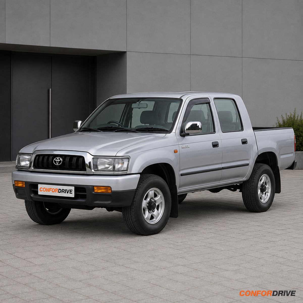 Deflectores de viento TOYOTA HILUX VI DUBLE CAB 33LNG8, JT133, LN165 (1997-2005) para versión de 4 puertas
