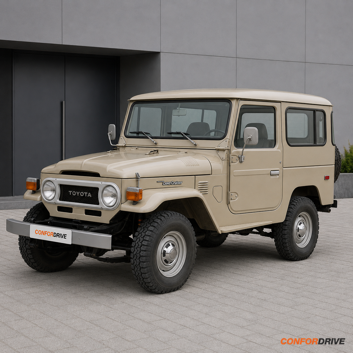 Deflectores de viento TOYOTA LAND CRUISER (1960-1984) para versiones de 3 y 5 puertas