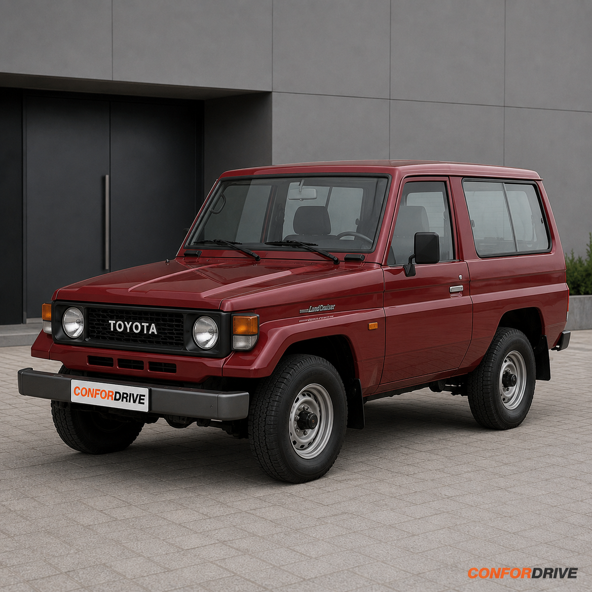 Deflectores de viento TOYOTA LAND CRUISER (1984 >) para versiones de 3 y 5 puertas