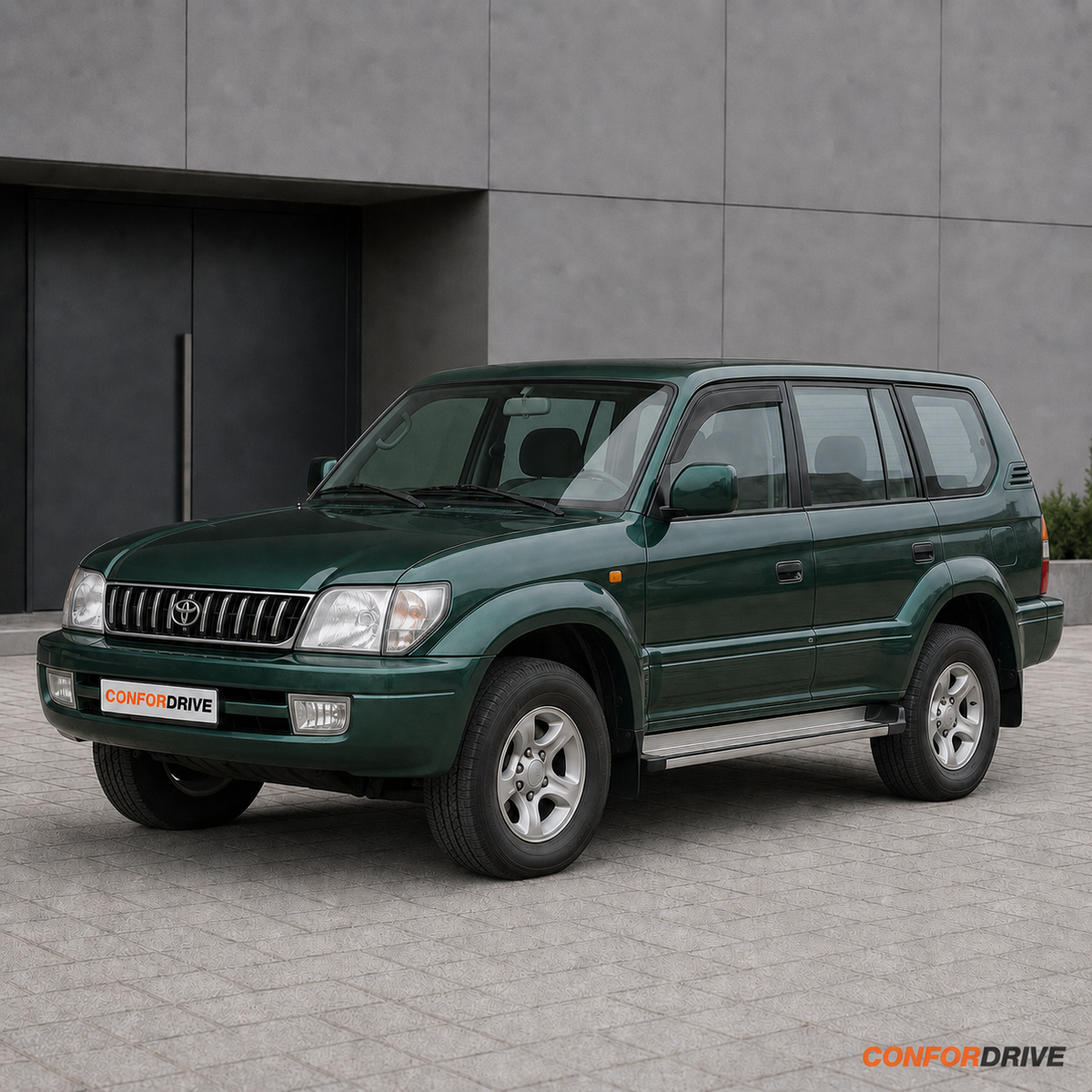 Deflectores de viento TOYOTA LAND CRUISER (1996-2002) para versiones de 3 y 5 puertas