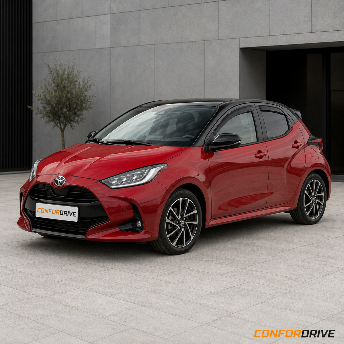 Deflectores de viento TOYOTA YARIS IV (2020 >) para versión de 5 puertas