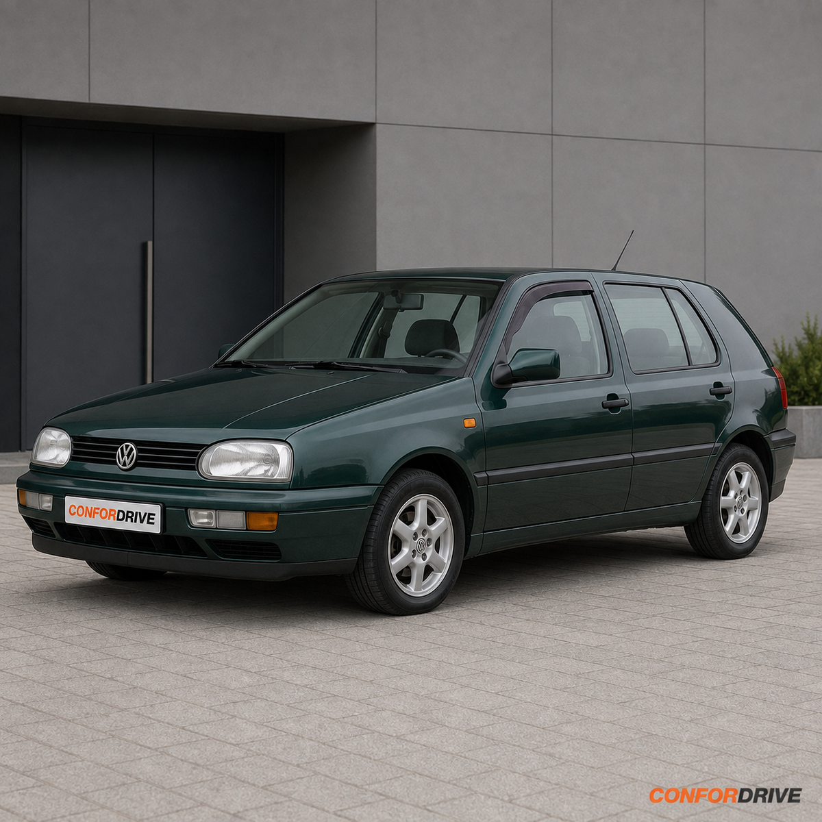 Deflectores de viento VOLKSWAGEN GOLF III Hatch (1991-1997) para versión de 5 puertas