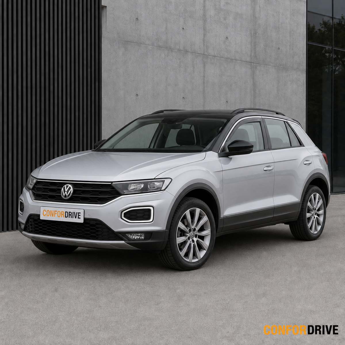 Deflectores de viento VOLKSWAGEN T-ROC (2018-2025) para versión de 5 puertas