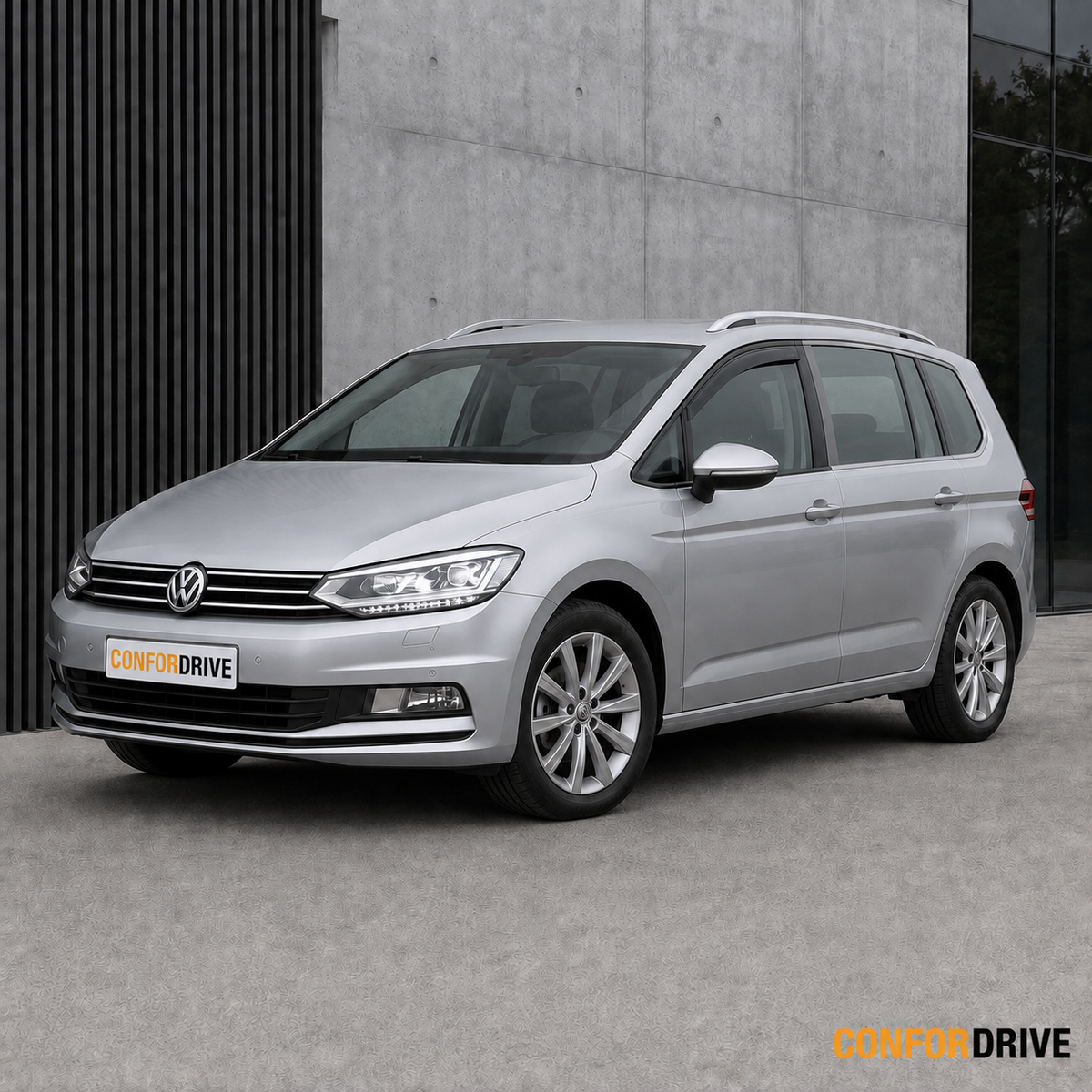 Deflectores de viento VOLKSWAGEN TOURAN II (2015 >) para versión de 5 puertas