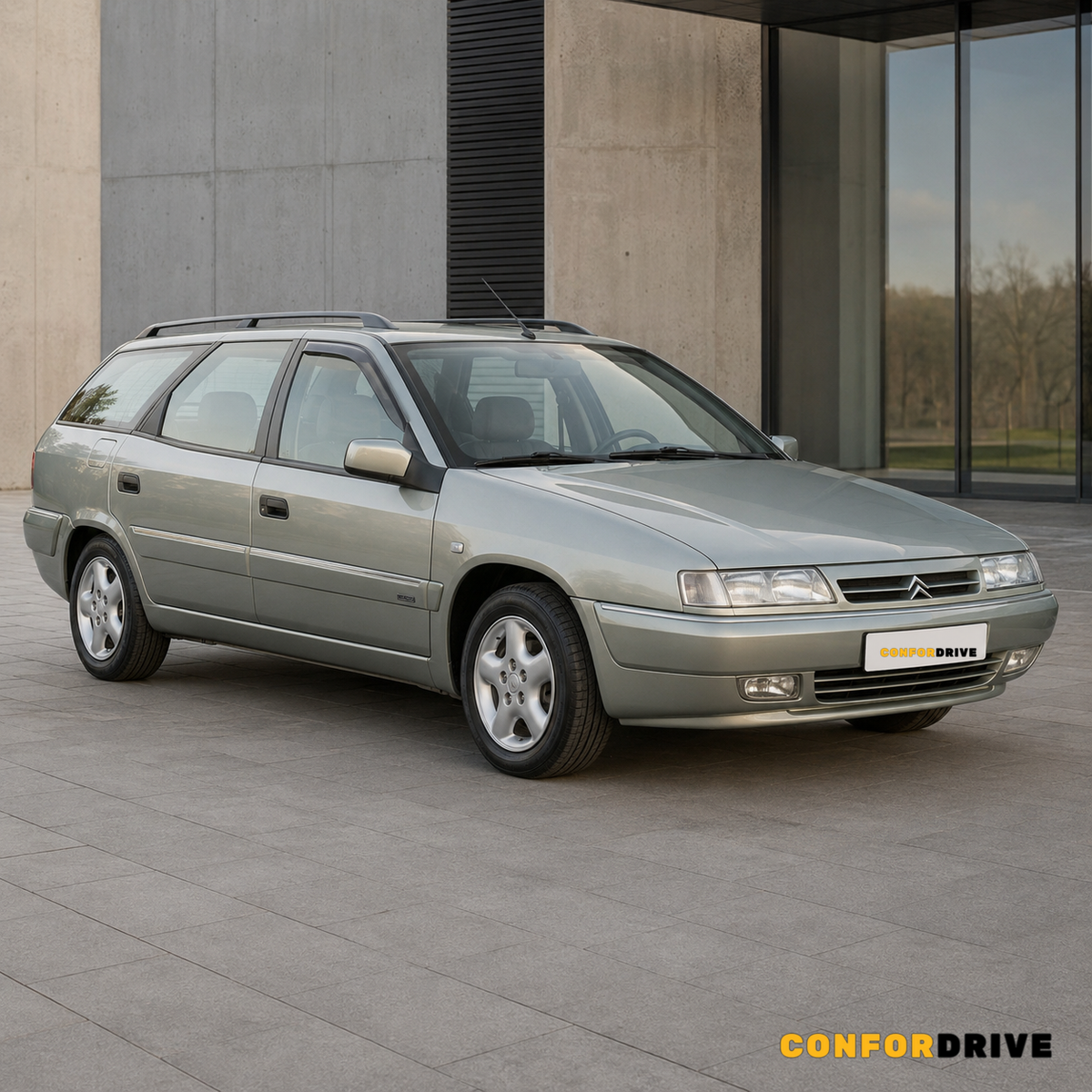 Deflectores de viento CITROËN XANTIA BREACK SW (1993-2001) para versión de 5 puertas