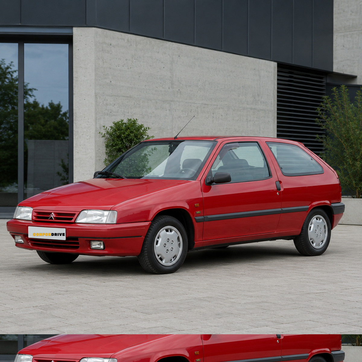 Deflectores de viento CITROËN ZX (1991-1997) para versión de 3 puertas