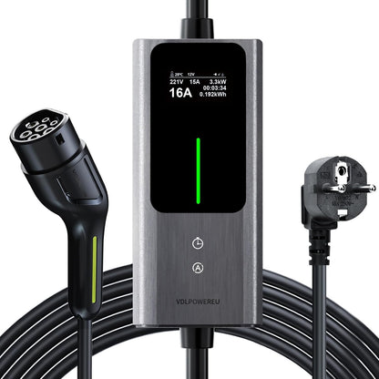 VDLPOWEREU Tipo 2, 3,6 kW, cabo de 5 m; referência B0DMVVVXFK