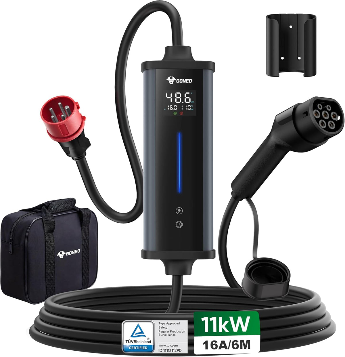 GONEO Tipo 2, 11 kW, cabo de 6 m; referência B0GCRSCYXJ