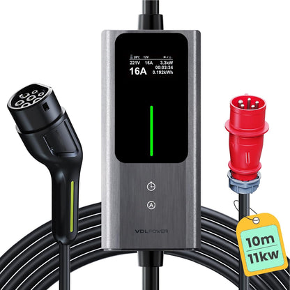 VDLPOWEREU Tipo 2, 11 kW, cabo de 10 m; referência B0GD5YNDCL