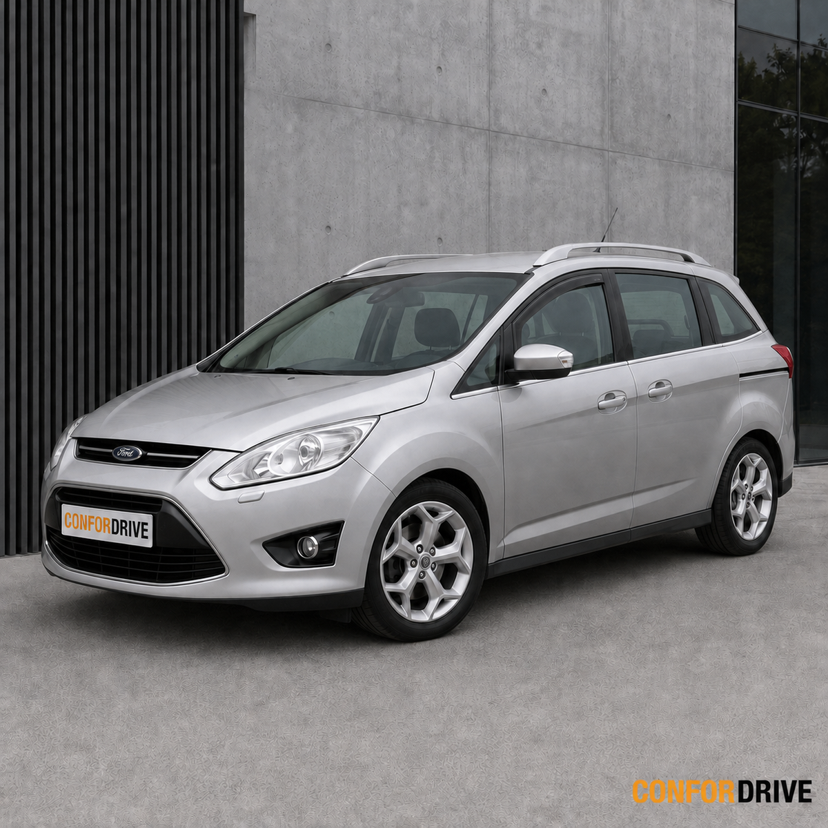 Deflectores de viento FORD GRAND C-MAX (2010 >) para versión de 5 puertas