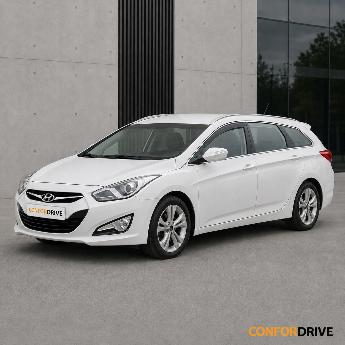 Deflectores de viento HYUNDAI i40 (2011 >) para versión de 5 puertas