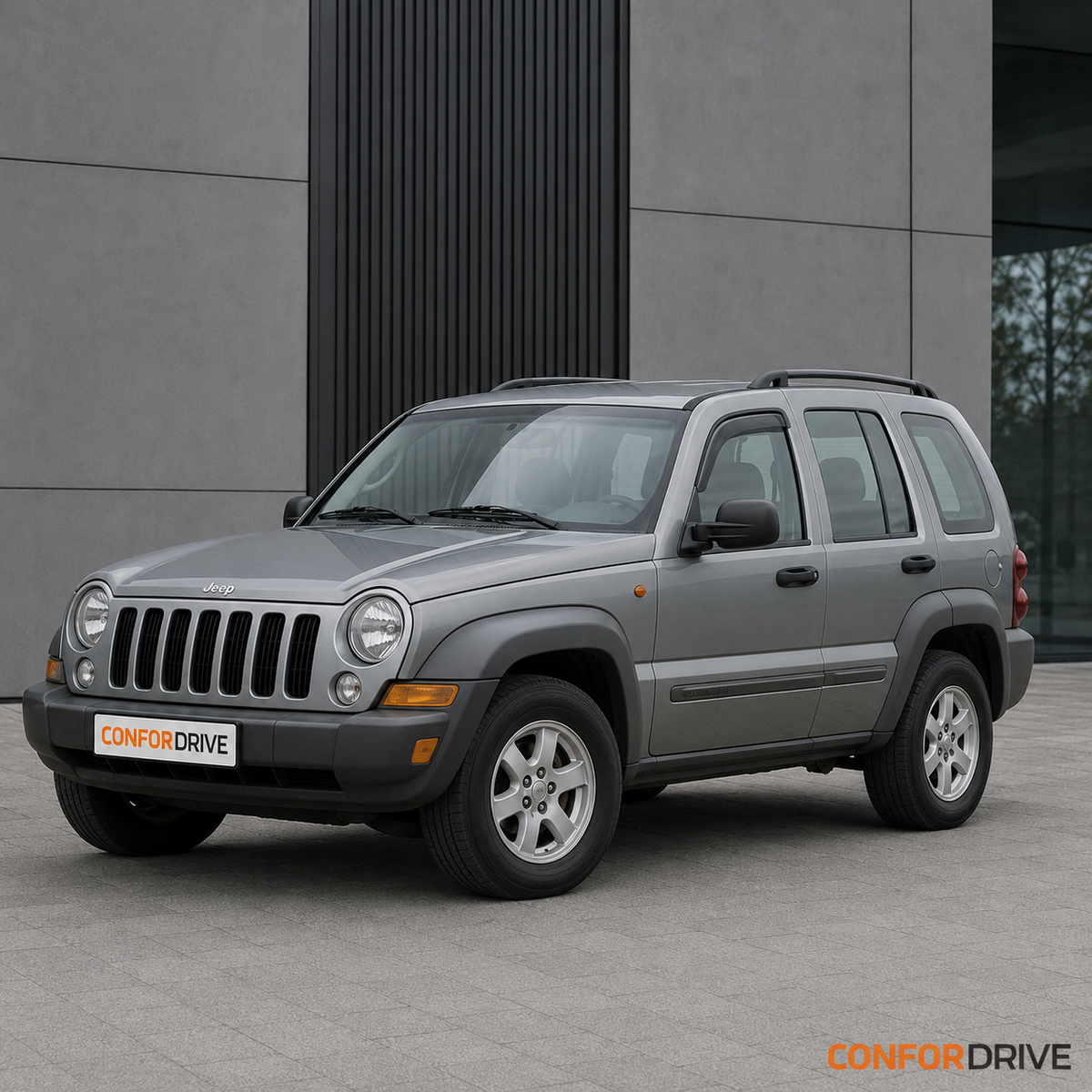 Deflectores de viento JEEP CHEROKEE (2001-2008) para versión de 5 puertas