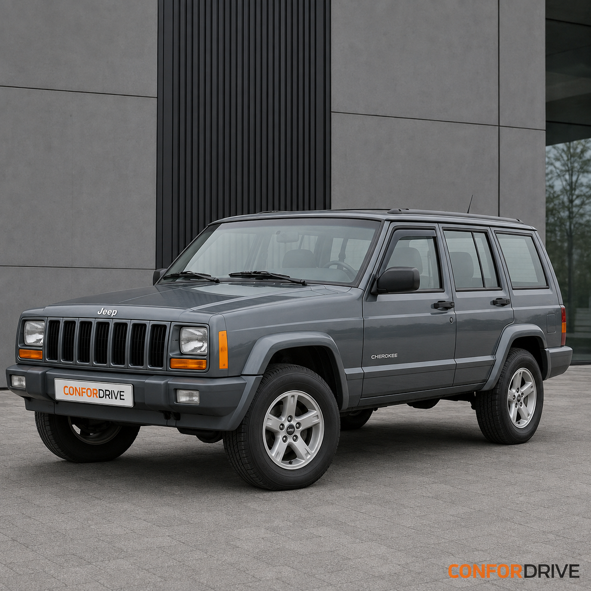 Deflectores de viento JEEP CHEROKEE (1997-2001) para versión de 5 puertas