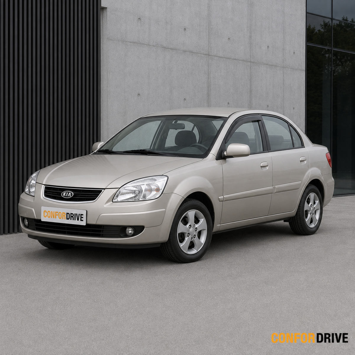 Deflectores de viento KIA RIO (2000-2005) para versiones de 4 y 5 puertas