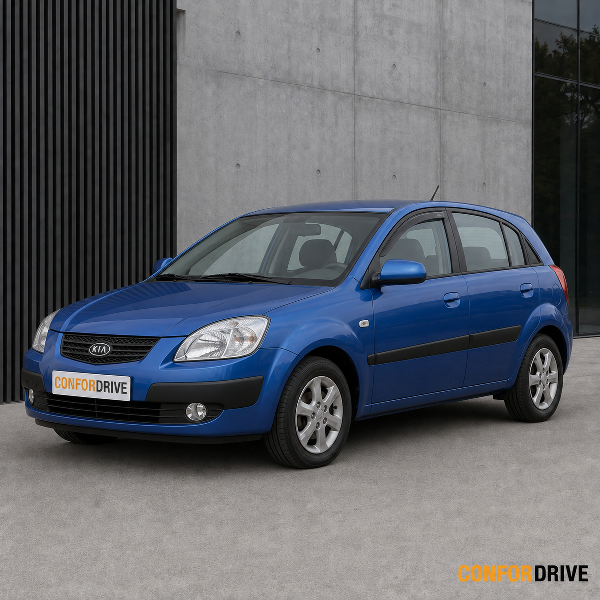 Deflectores de viento KIA RIO (2005-2011) para versiones de 4 y 5 puertas