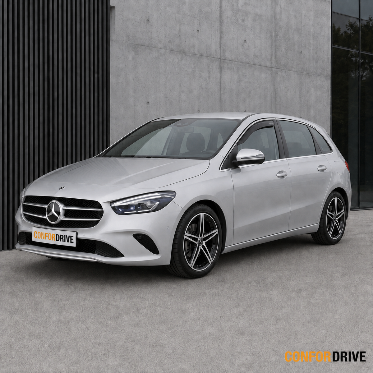 Deflectores de viento MERCEDES B CLASS, CLASE B (2018 >) para versión de 5 puertas