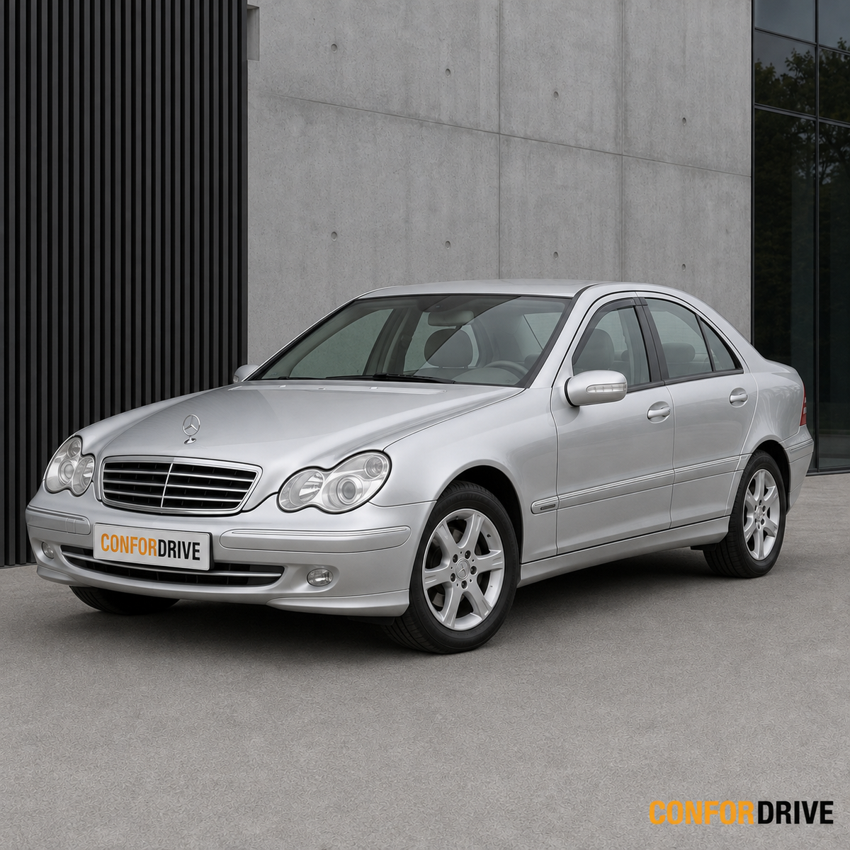 Deflectores de viento MERCEDES C CLASS, CLASE C (2000-2007) para versiones de 4 y 5 puertas