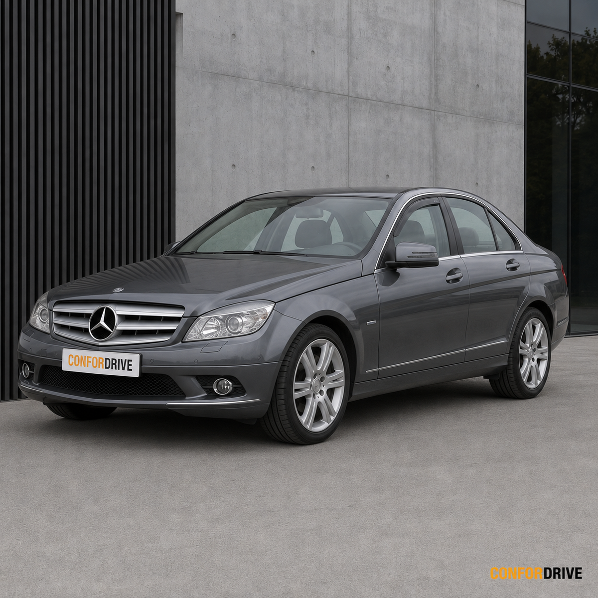 Deflectores de viento MERCEDES C CLASS, CLASE C (2007-2014) para versiones de 4 y 5 puertas