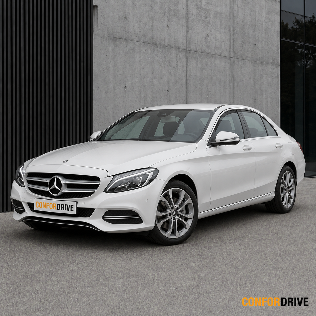 Deflectores de viento MERCEDES C CLASS, CLASE C (2014-2021) para versiones de 4 y 5 puertas