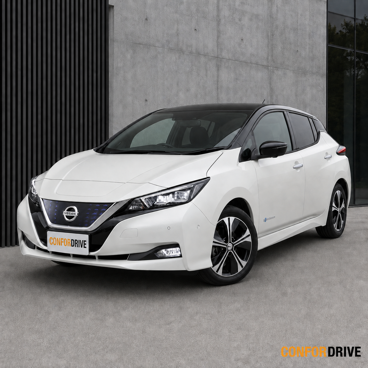 Deflectores de viento NISSAN LEAF II (2017 >) para versión de 5 puertas
