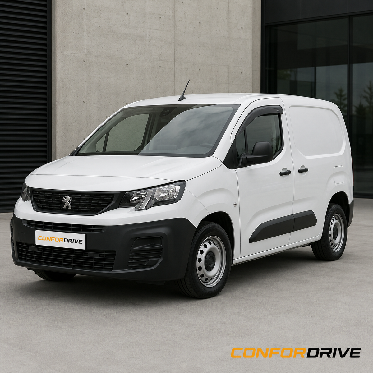 Deflectores de viento PEUGEOT PARTNER (2018 >) para versiones de 3, 4 y 5 puertas