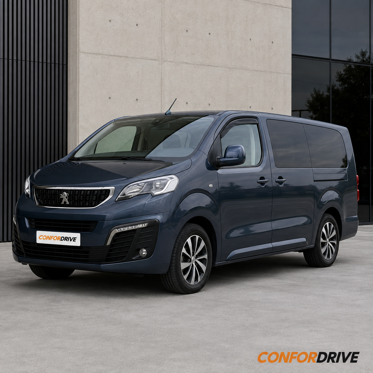 Peugeot Traveller desde 2016 com chuventos dianteiros CONFORDRIVE