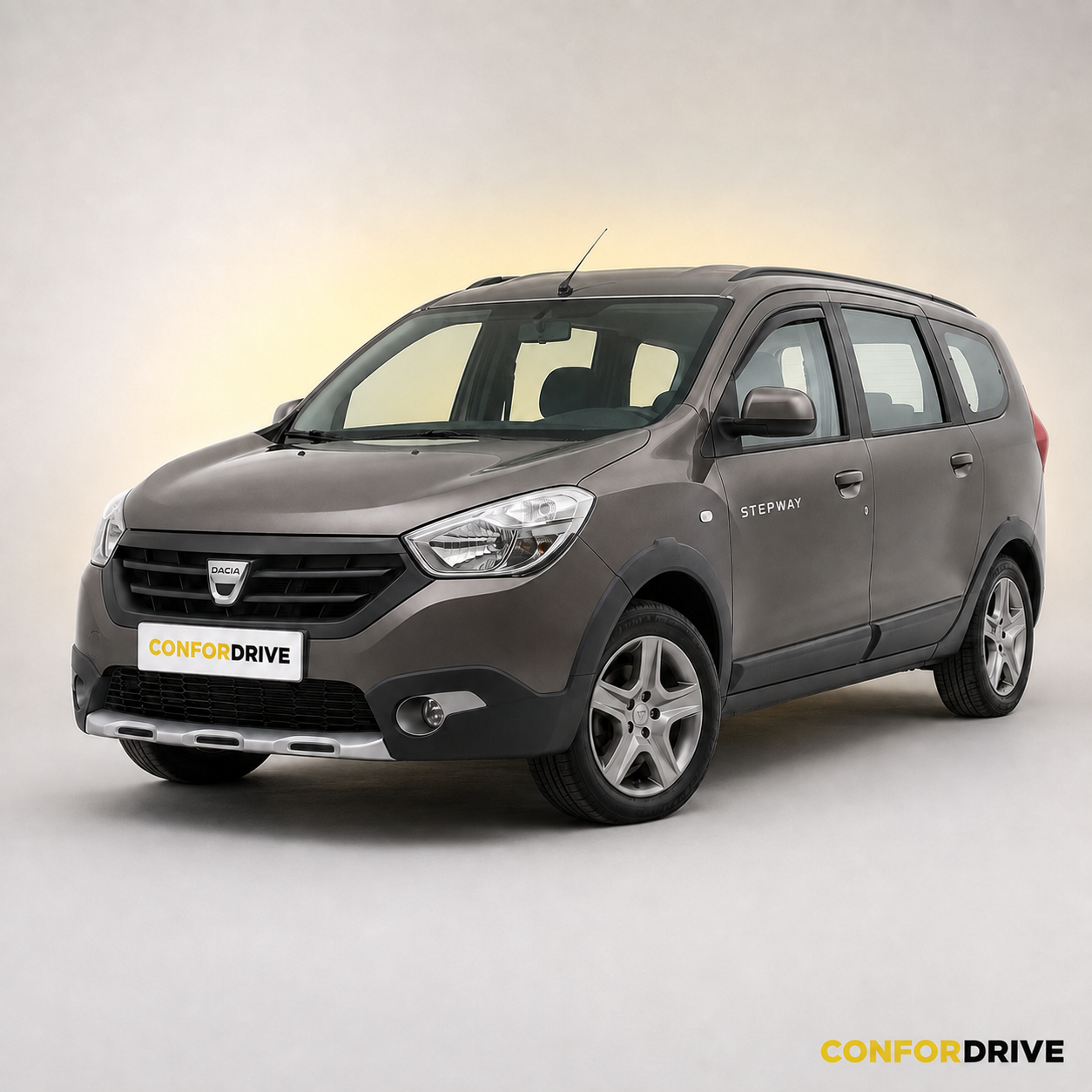 Dacia Lodgy Stepway 2012-2021 com chuventos interiores nas portas da frente