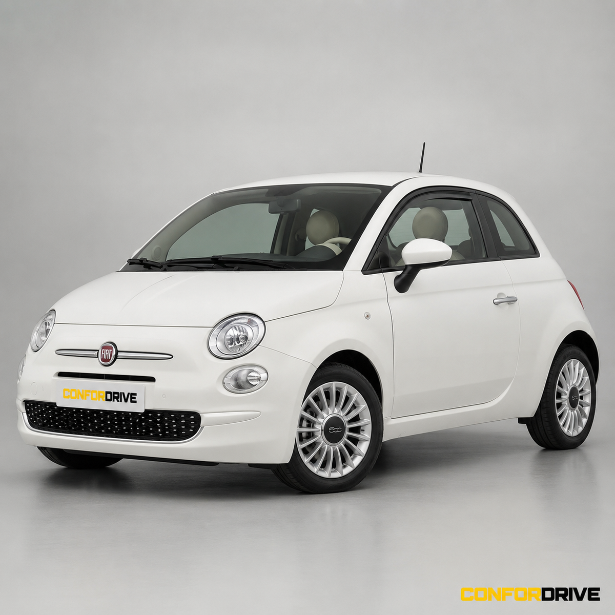 Deflectores de viento FIAT 500 Sedan (2007-2020) para versión de 3 puertas