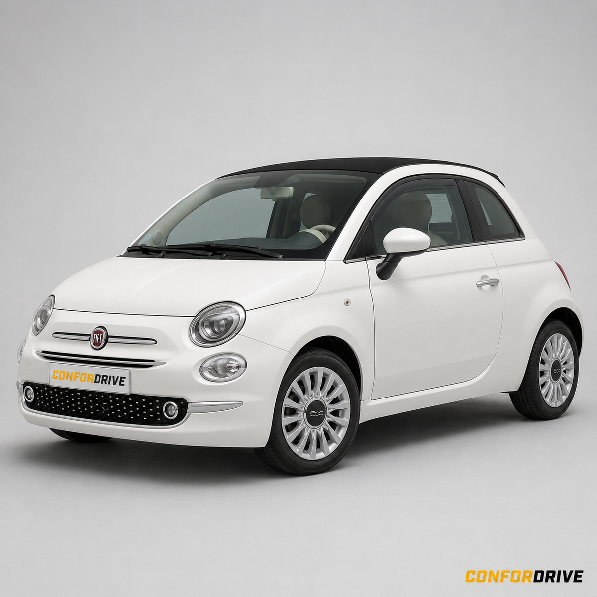 Deflectores de viento FIAT 500C Cabrio (2009-2021) para versión de 3 puertas