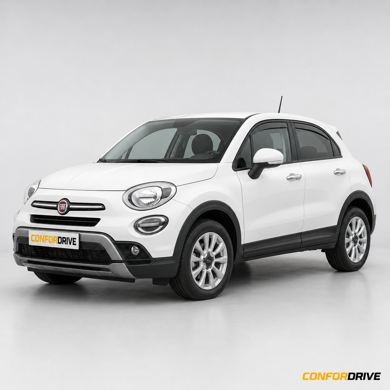 Fiat 500X desde 2015 com chuventos interiores nas portas da frente