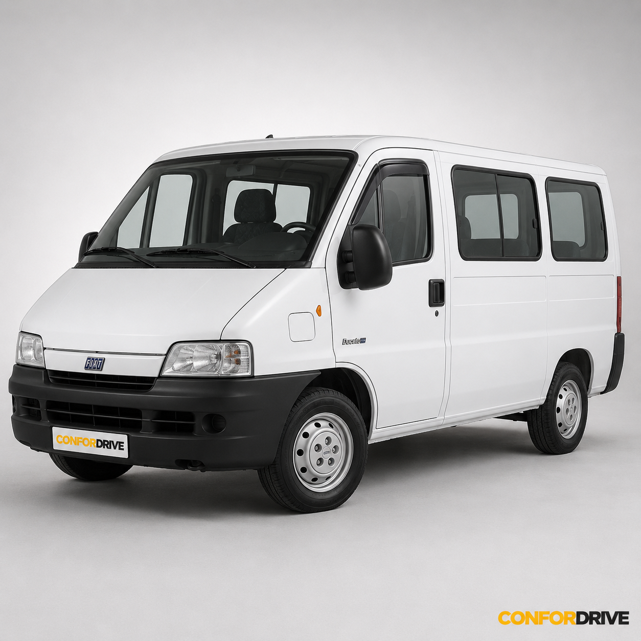 Fiat Ducato II 1994-2002 com chuventos interiores nas portas da frente